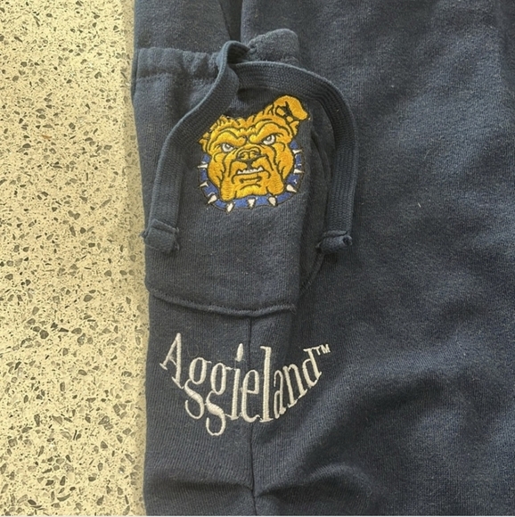 FP Movement X Summer Class On Chill Scrunch Joggers Aggieland Sz XS Navy NWOT - Picture 8 of 8